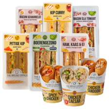 The Bread Office sandwich of wrap
